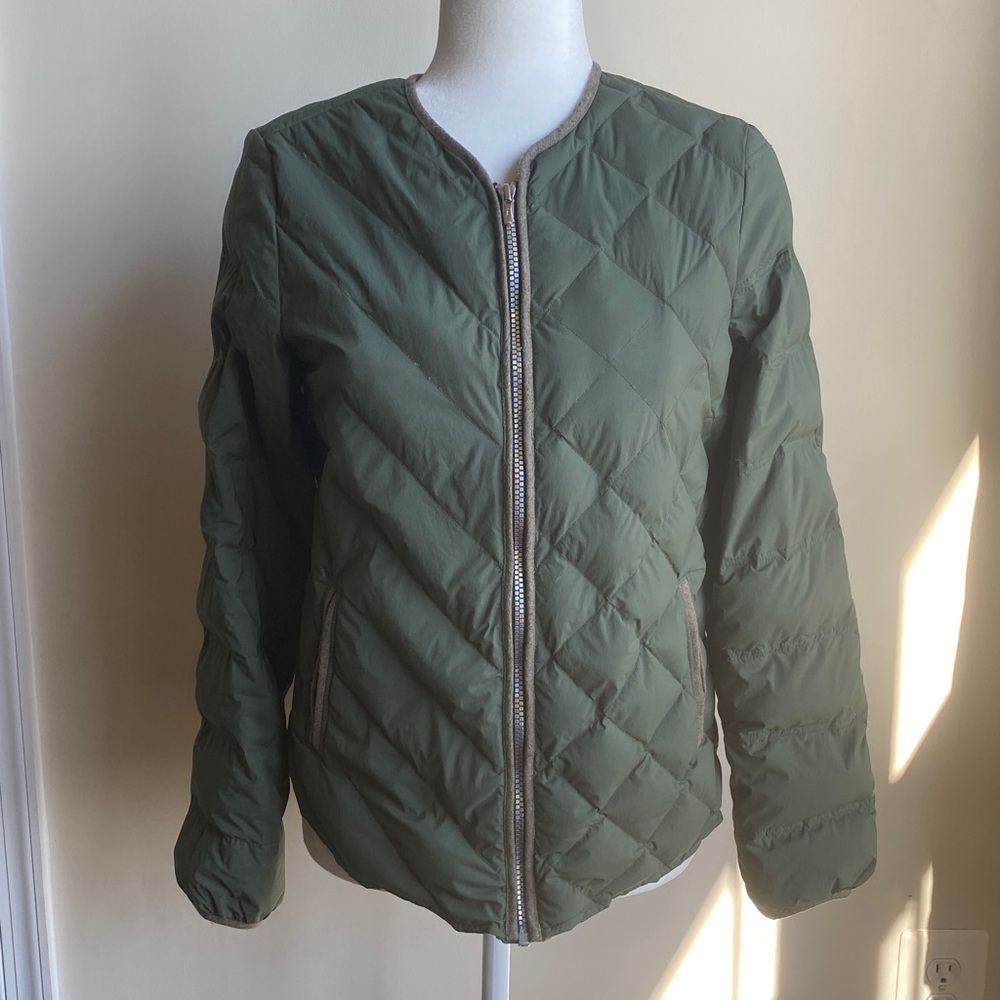 Woolrich Down Filled Lightweight Packable Jacket Liner With Pockets No Hood